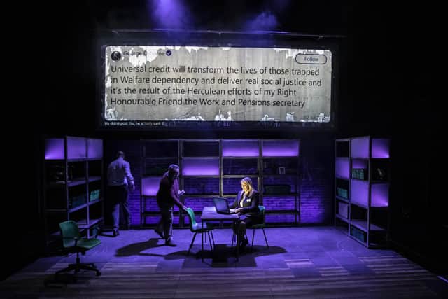 'The actors that they make the characters so likeable': David Nellist and Janine Leigh in I, Daniel Blake (photo: Pamela Raith)