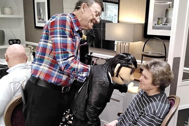 Roy 'Awesome' brings smiles