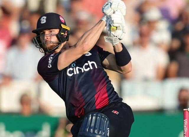 Rob Keogh hit a century for the Steelbacks at Glamorgan, but ended up on the losing side (Picture: David Rogers/Getty Images)