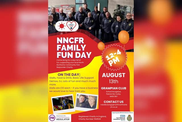 The event will be held on Sunday, August 13, from 12pm to 4pm.