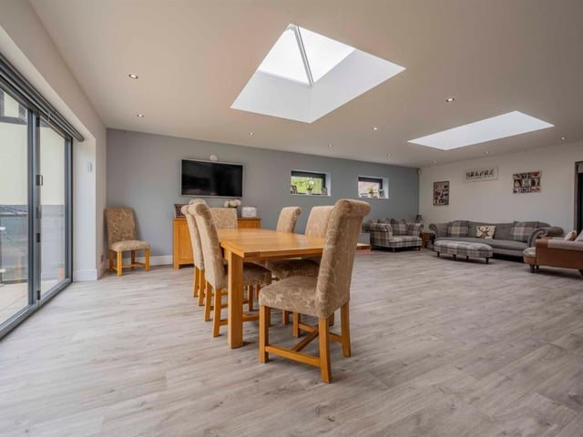 This huge, open plan family home is on the market now.