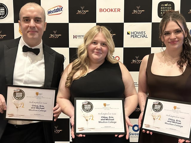 The winner was the Northamptonshire Scone by Chloe, Erin and Michael from Moulton College.