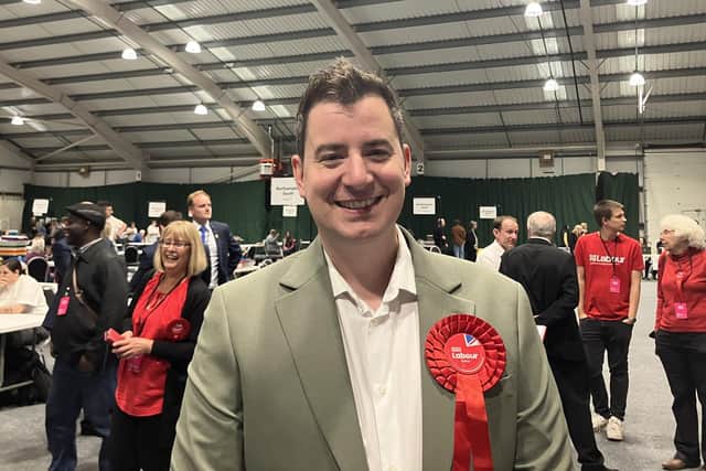 Labour MP for Northampton South Mike Reader, pictured on the night of the election earlier this year.