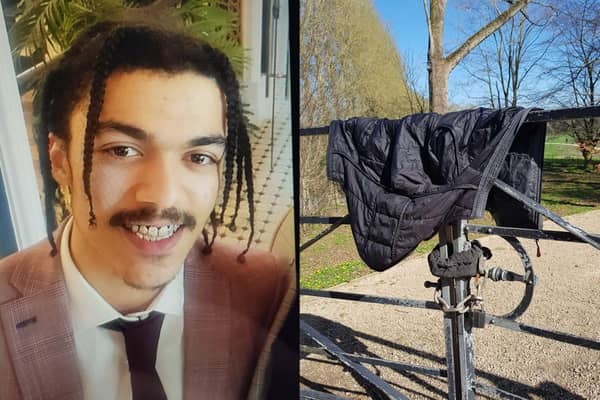 20-year-old Jayran has been missing for more than three weeks. His jacket was found close to a river in Towcester.
