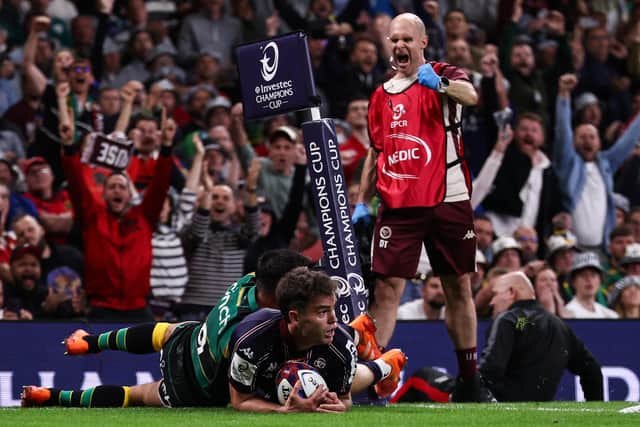 Damian Penaud (photo by ANNE-CHRISTINE POUJOULAT/AFP via Getty Images)