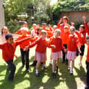 Celebrating a good Ofsted report, June 2009