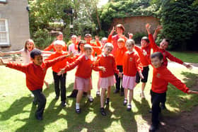 Celebrating a good Ofsted report, June 2009