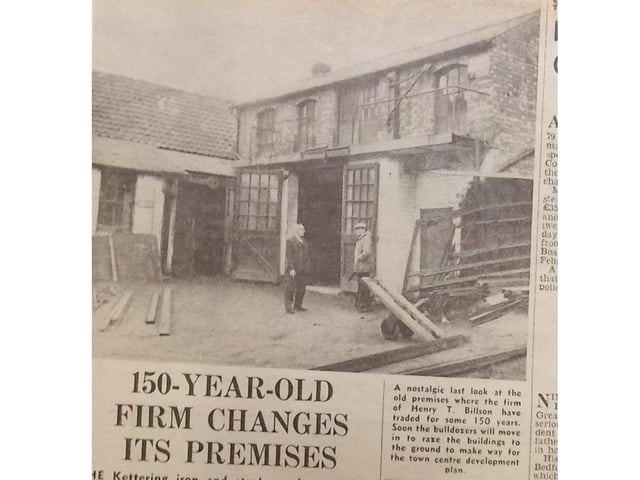 1968 and Henry T Billson moves out of the town centre Every Picture Tells a Story by Dave Clemo