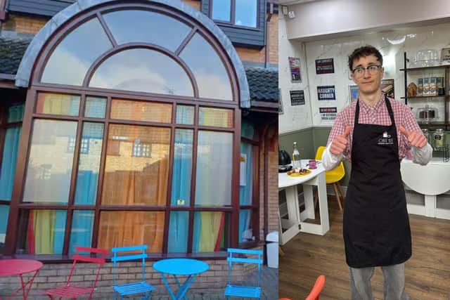 Michael Cole has been volunteering at Cafe 16.15 since April
