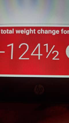124.5lbs lost in 1st 2 weeks of January at St. James Working Mens Club, Northampton