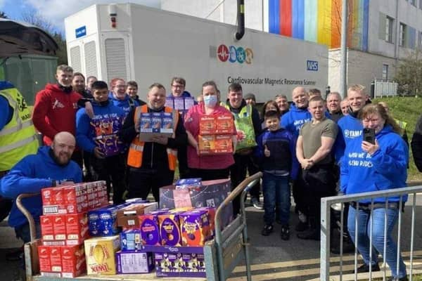 The group managed to collect nearly 300 eggs last year to donate to children in hospital in Northamptonshire.