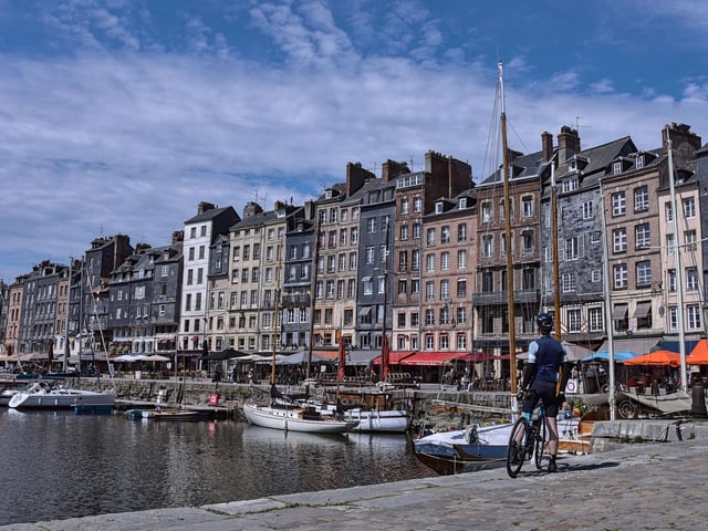 Honfleur in Normandy is a stunning place to enjoy lunch
