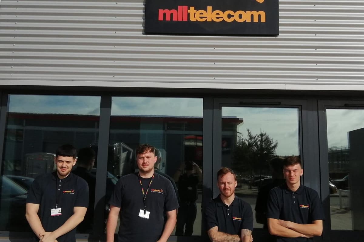 Mll Telecom Merch Apprentices scale the heights at Northants-based MLL Telecom