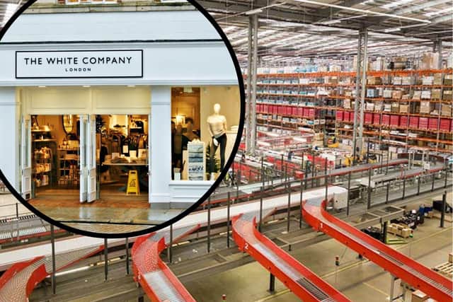 The White Company is the latest big brand to move their logistics operations to Corby