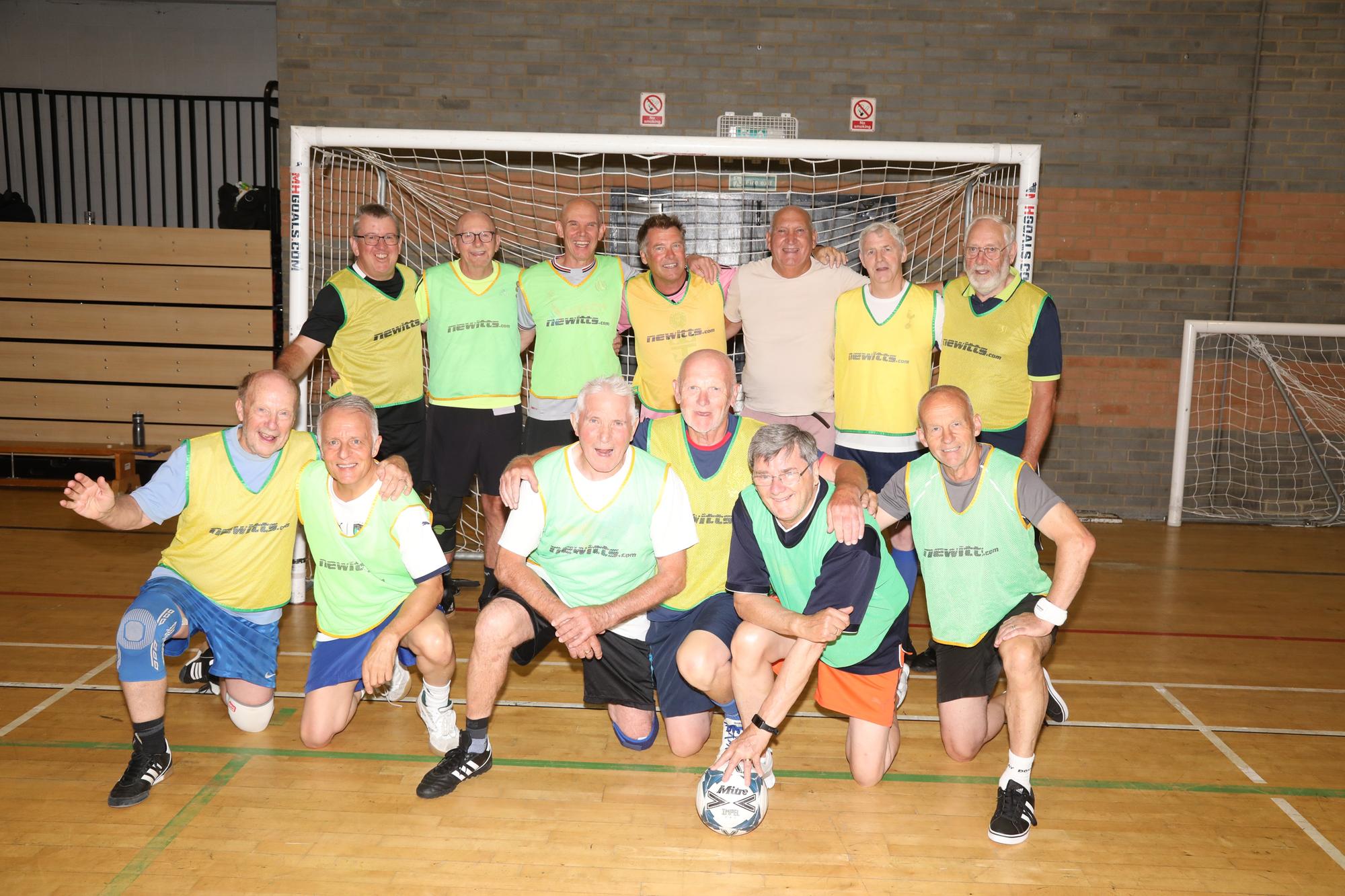 Kettering walking footballers boost campaign to encourage people with long-term health conditions to get active
