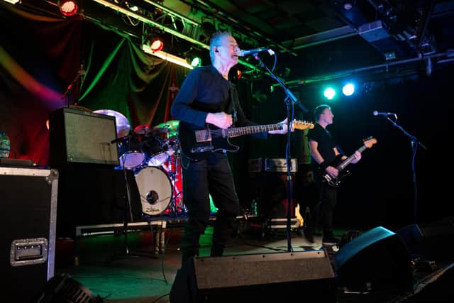 Hugh Cornwell on stage at the Roadmender in Northampton on Friday, November 30.  Photo David Jackson.
