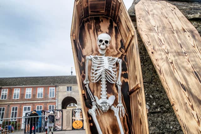 Spooky surprises await