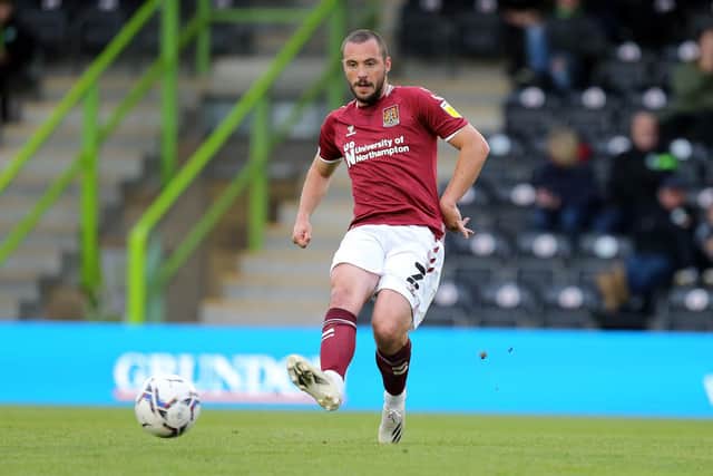Former Northampton Town defender Michael Harriman enjoyed an impressive debut for AFC Rushden & Diamonds in midweek