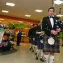 Corby: Asda Corby Burns Night preview
Pipe major Robert Muir leads in the haggis at the supermarket.
Thursday, 21st January 2010