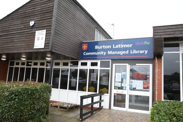 Burton Latimer library.