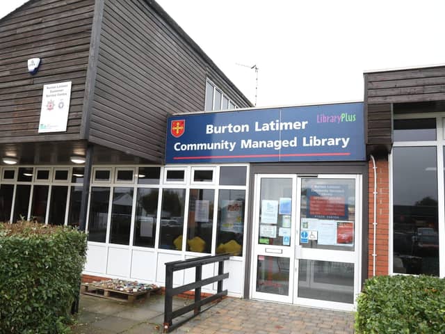 Burton Latimer library.