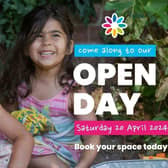 Kiddi Caru in Northamptonshire welcoming nursery parents to spring open day, 20th April