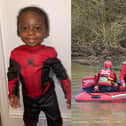 Northamptonshire Search & Rescue team joined the search for two-year-old Xielo Maruziva who fell into the River Soar.