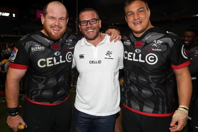 Jaco Pienaar with Lourens Adriaanse and Coenie Oosthuizen