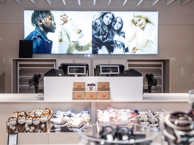 The international retailer has relocated from its Abington Street shop to the former New Look store inside the Grosvenor Centre