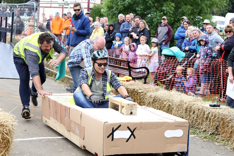 The 2019 Soap Box Derby at Wicksteed Park