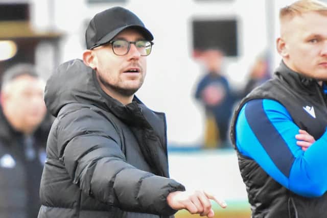 Wellingborough Town boss Jake Stone (Picture: Shaun Frankham)