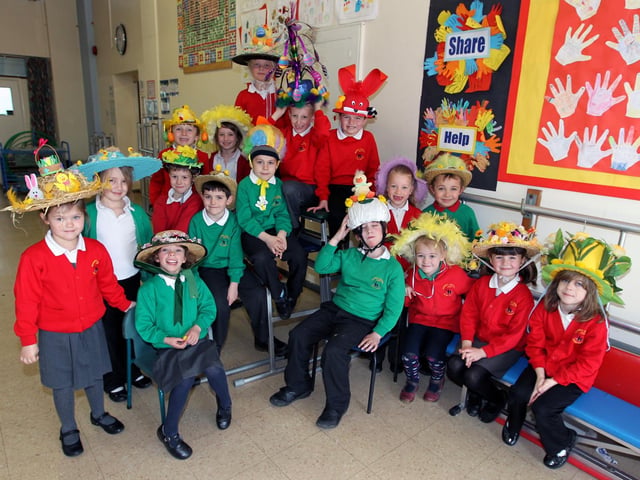 ROTHWELL Infant School Easter bonnet parade 2010