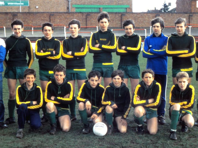 Aztec FC under 14s 1986