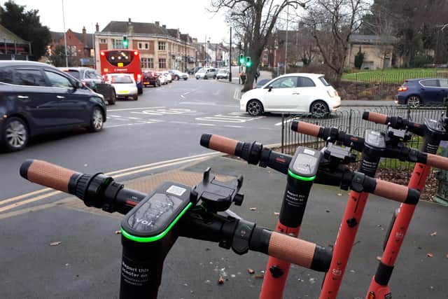 Voi e-scooters in Kettering