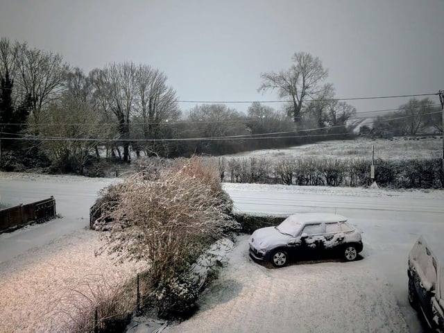 Brigstock first thing this morning