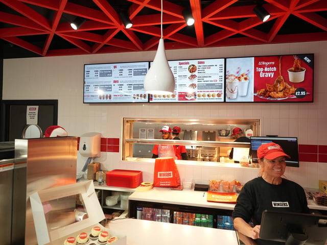 Wingers opened 15th location in Wellingborough's Glenvale Park on Monday, January 27