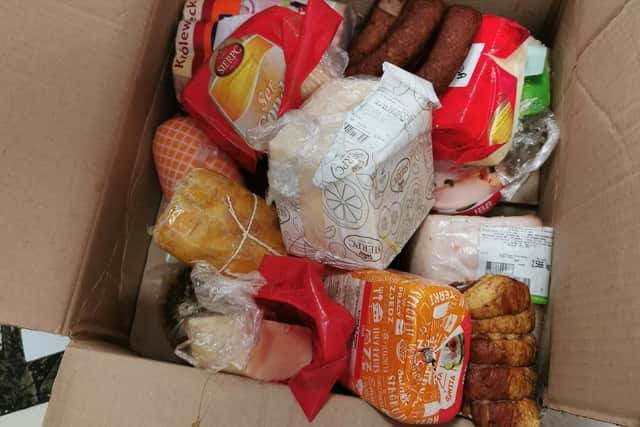 Food was unlabelled