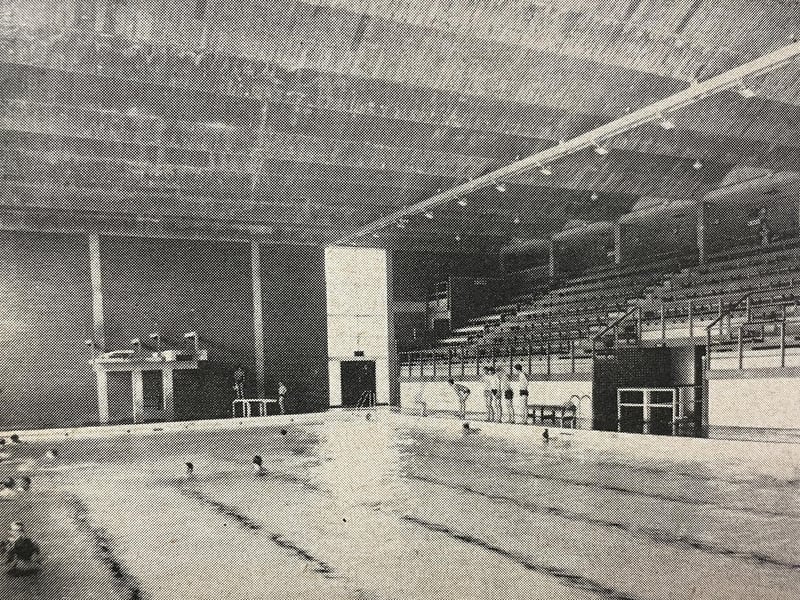 The old swimming baths were part to the rear of the town's civic centre and where were thousands of Corby kids learned to swim. They were demolished in the early 2000s to make way for the town's new baths.