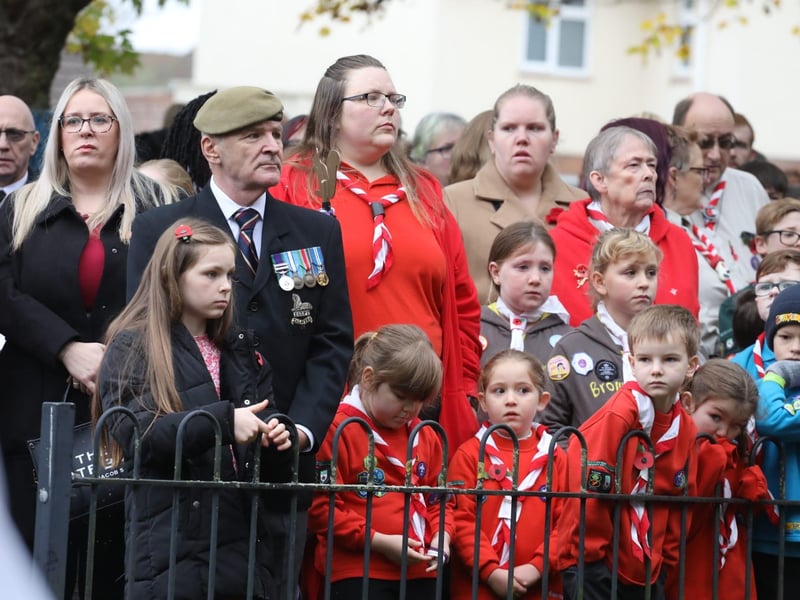 Corby Remembrance Sunday service