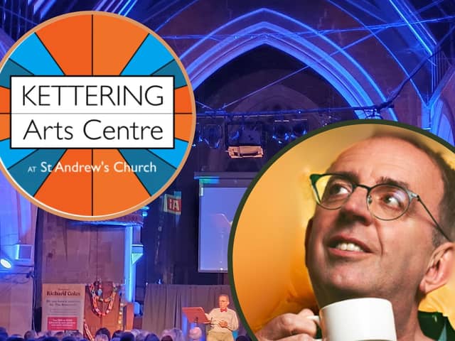 Rev Richard Coles at Kettering Arts Centre/KAC/Richard Coles