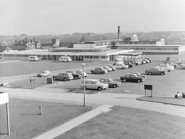 KGH’s car park in the days before the county’s population explosion.