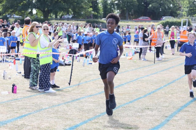 Hatton Academies Trust fun runners finish