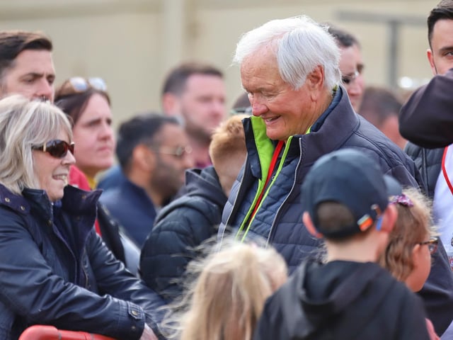 Heroes of yesteryear including ex-Poppies manager Ron Atkinson were on hand for the big day