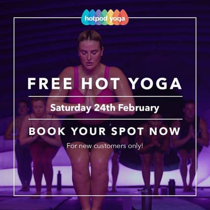 Free Hot Yoga Classes at Hotpod Yoga Northampton