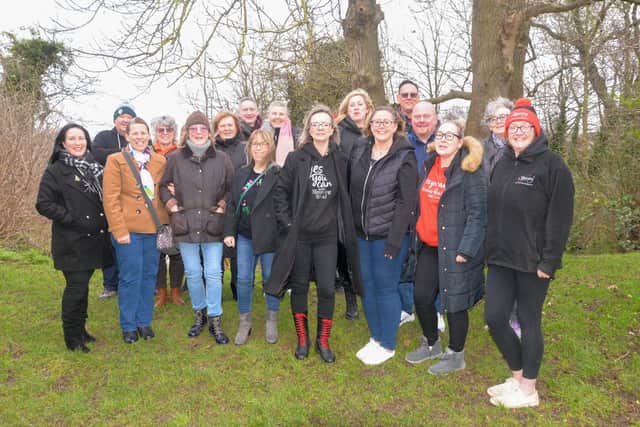 Some of the Nene Valley slimmers celebrating their weight loss during 2023 (Picture credit: Jamie Duff)