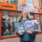 Spun Out owner Chris Kent with some of last year's Record Store Day releases.