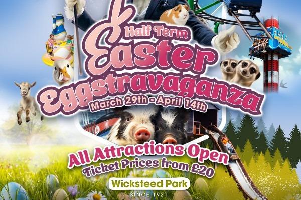 The Kettering-based theme park will have all its attractions open once again across the Easter holiday from March 29 to April 14. Wristbands start from £20. Visit the Wicksteed Park website for more information and tickets.