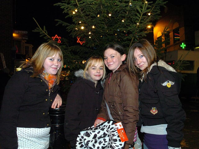 Take a look back at some festive throwbacks as towns across Northamptonshire prepare to switch on Christmas lights