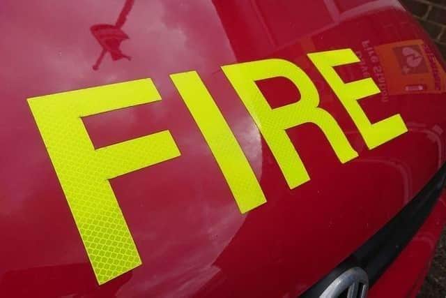 The fire in Rushden is believed to have been started deliberately