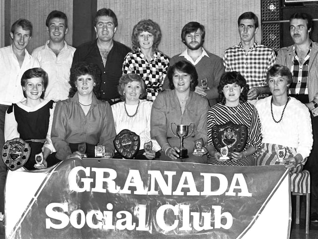 Kettering & District Rounders League presentation 1984